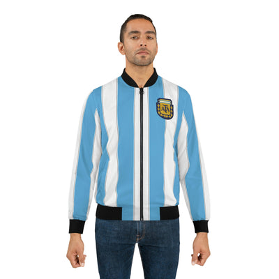 Maradona Bomber Jacket | Retro Soccer Argentina