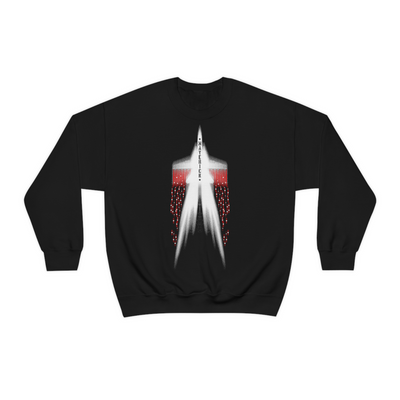 Maverick Top Gun F14 Tomcat Sweatshirt With Spray Paint Effect