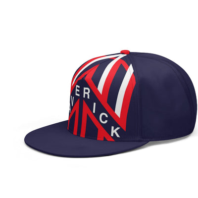 Maverick Top Gun Hip-Hop Hat With Helmet Graphic AOP