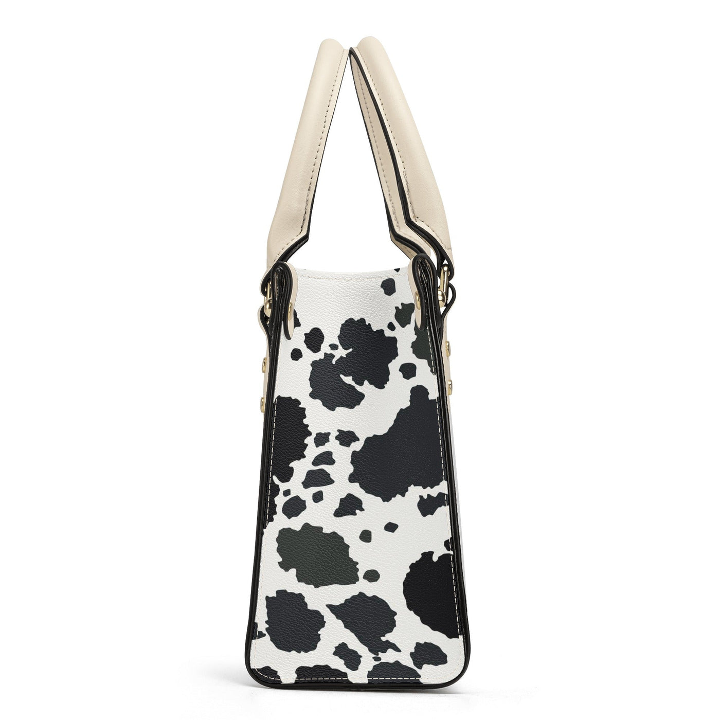 Moo-licious Cow Print Luxury Tote Handbag