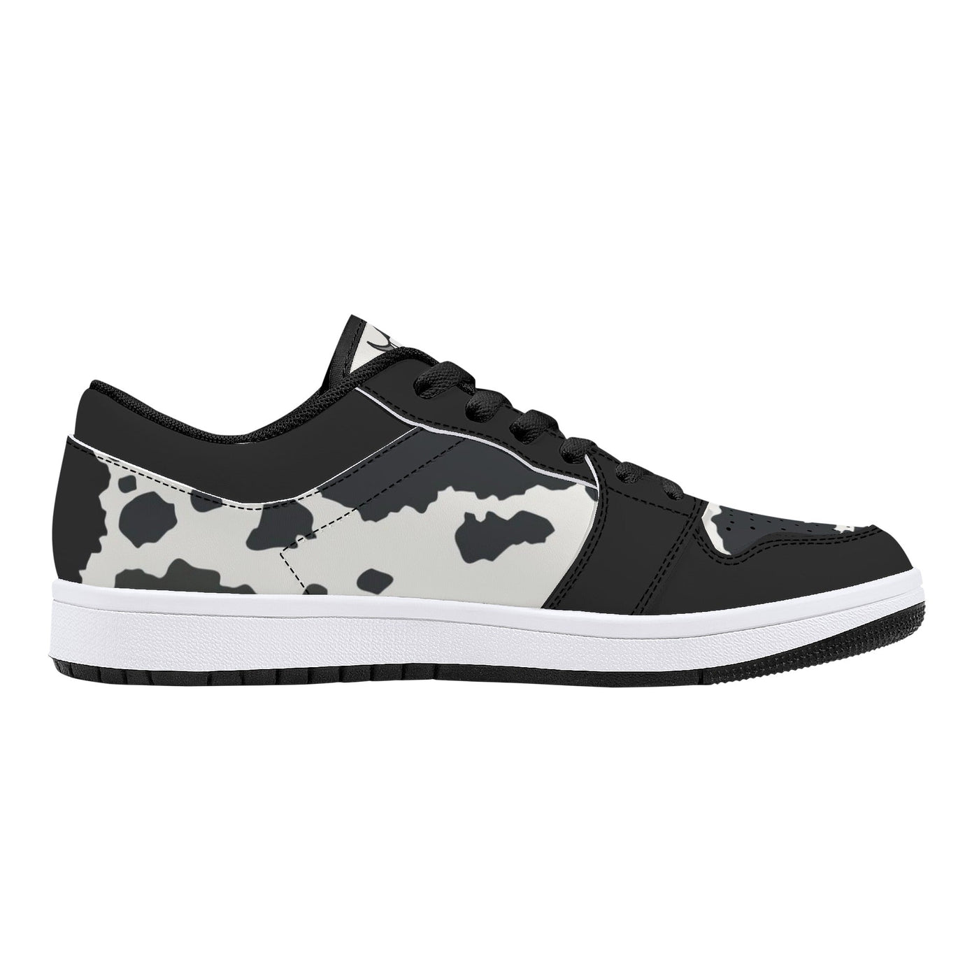Moo-licious Cow Print Sneakers Low top