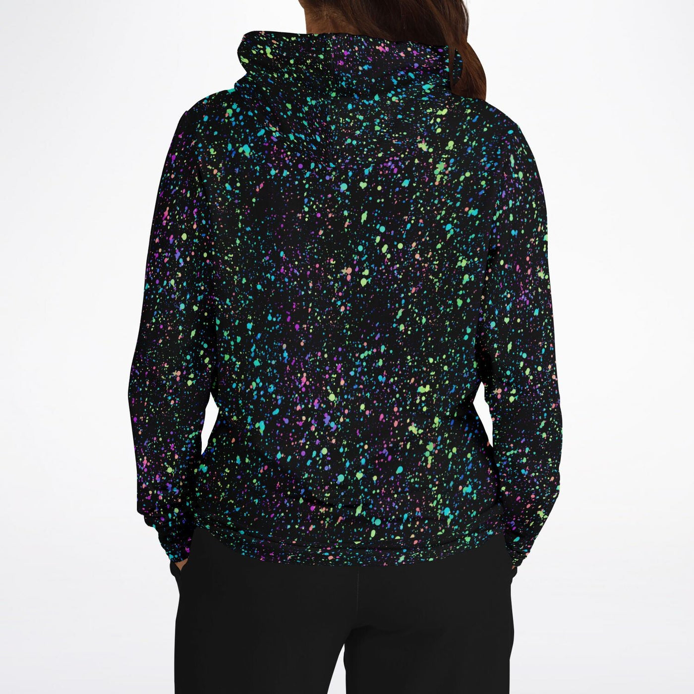 Neon Frog Glow in the Dark Effect Fashion Hoodie