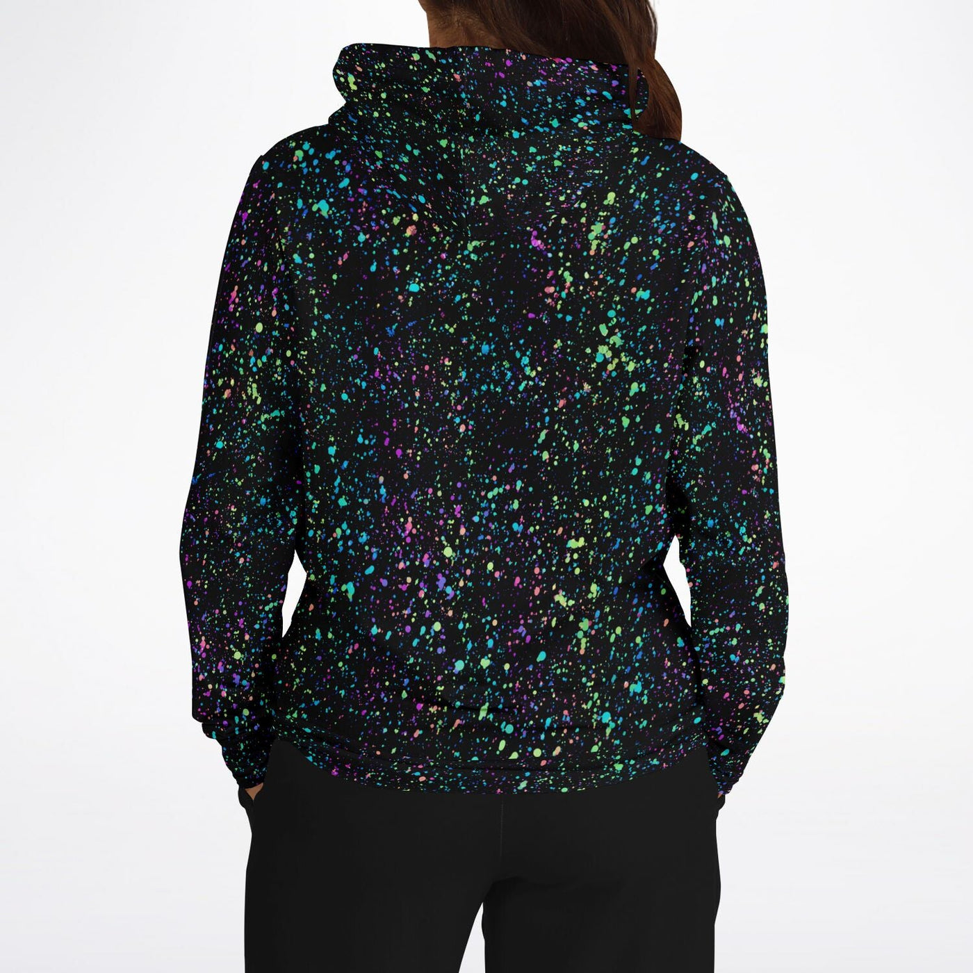 Neon Shark Glow in the Dark Effect Fashion Hoodie