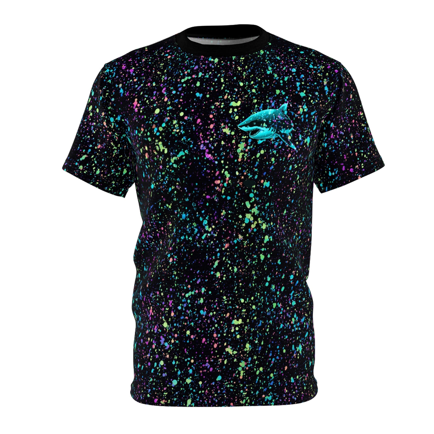 Neon Shark Glow in the Dark Effect T-shirt