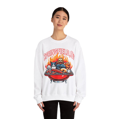 Pets of Springfield BBQ Meme Sweatshirt (Aka They Are Eating The Pets)