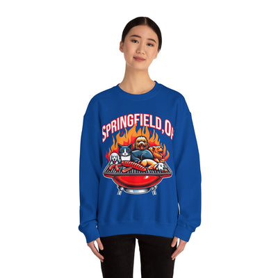 Pets of Springfield BBQ Meme Sweatshirt (Aka They Are Eating The Pets)