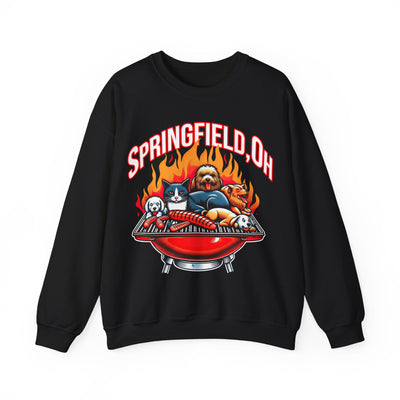 Pets of Springfield BBQ Meme Sweatshirt (Aka They Are Eating The Pets)