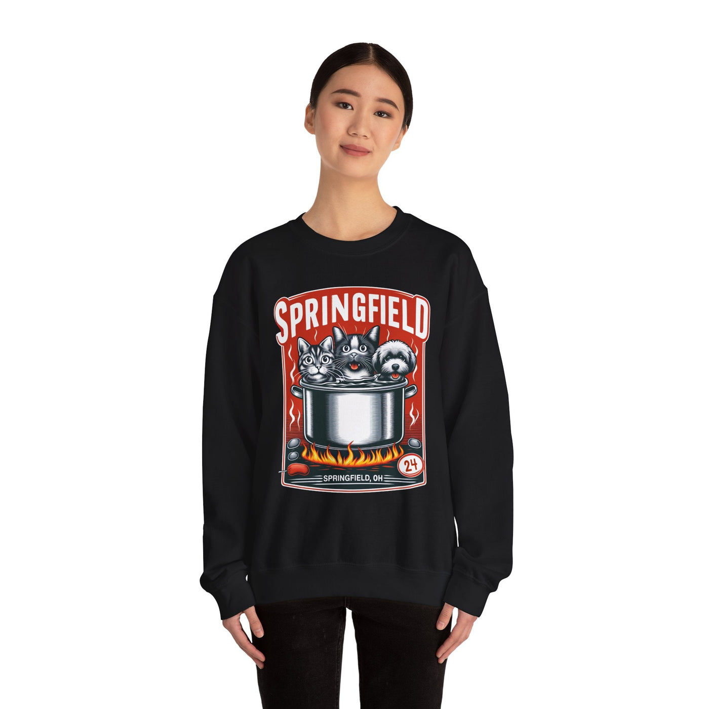 Pets of Springfield Meme Sweatshirt (Aka They Are Eating The Pets)