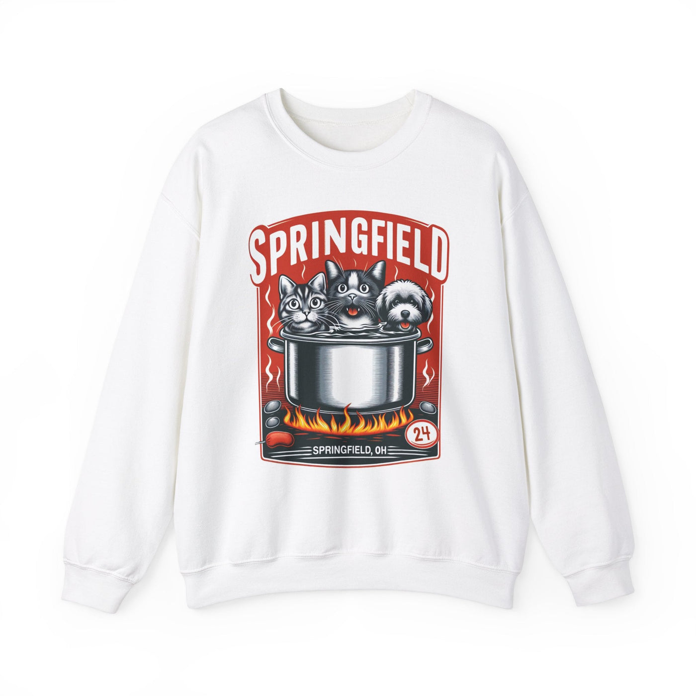 Pets of Springfield Meme Sweatshirt (Aka They Are Eating The Pets)