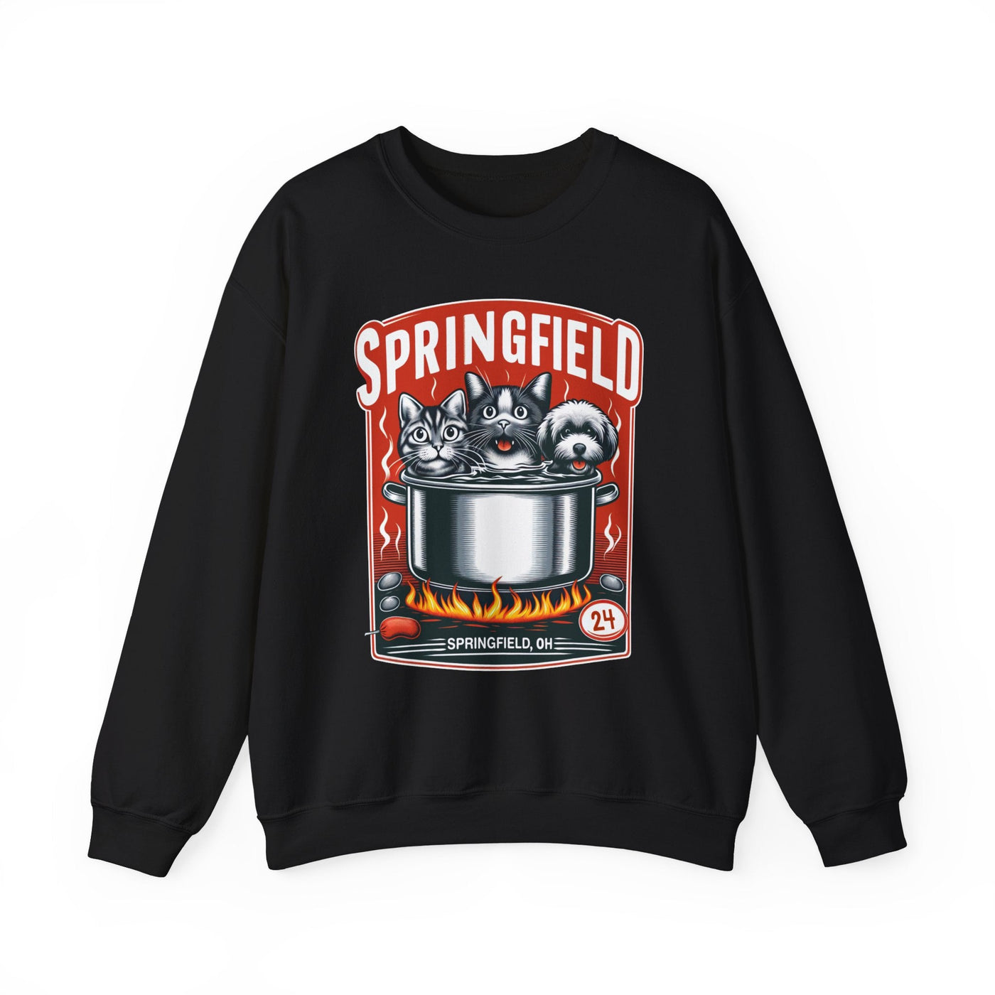 Pets of Springfield Meme Sweatshirt (Aka They Are Eating The Pets)