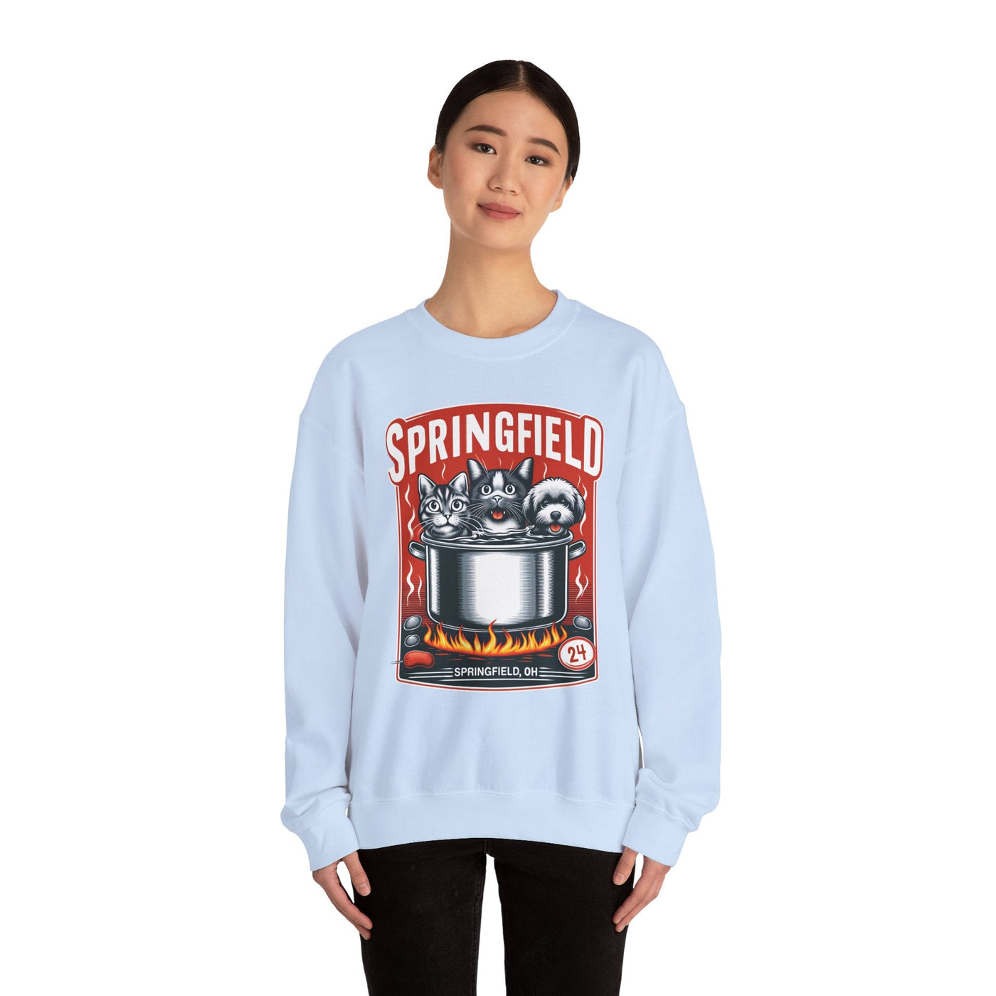 Pets of Springfield Meme Sweatshirt (Aka They Are Eating The Pets)