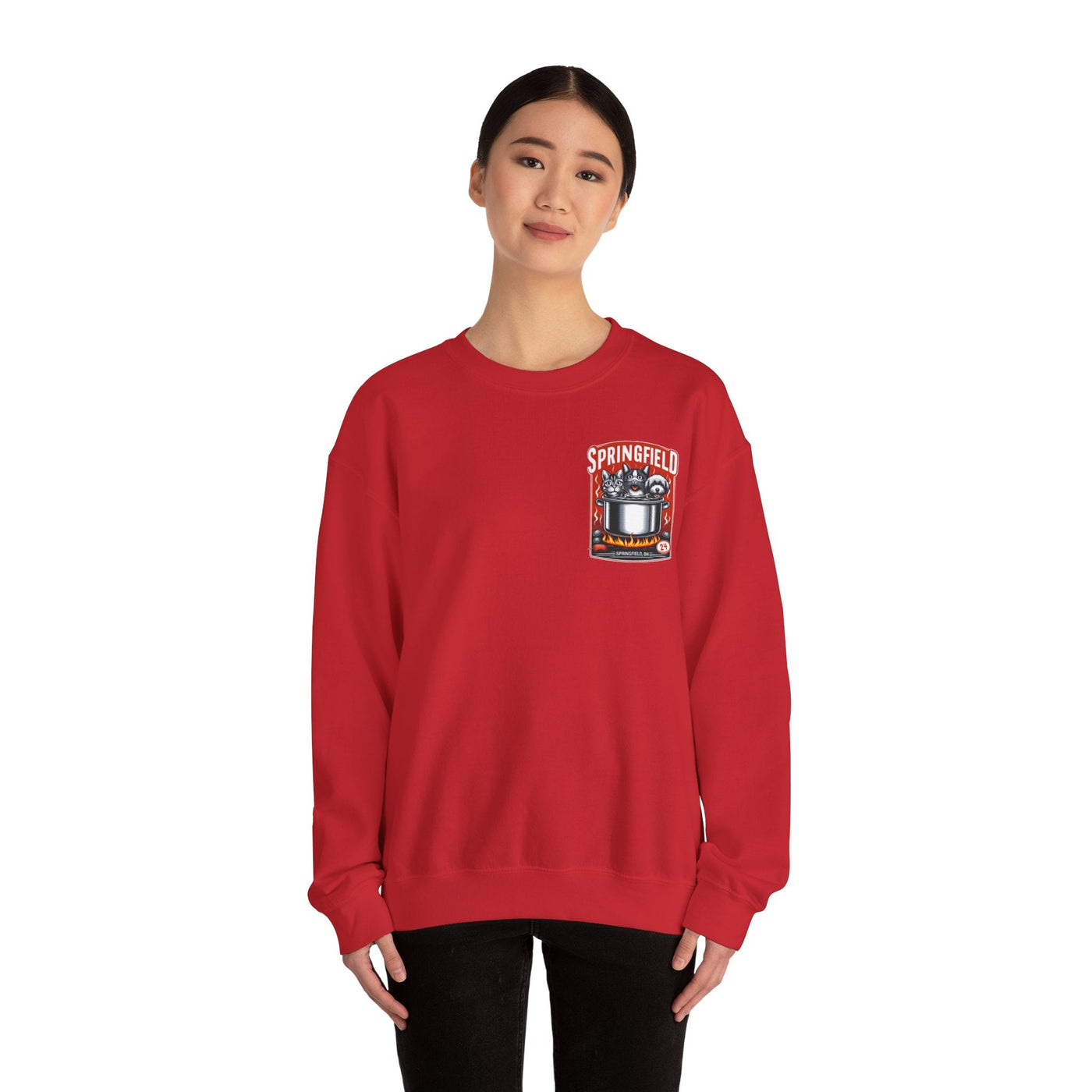 Pets of Springfield Meme Sweatshirt (Aka They Are Eating The Pets) - Small Print