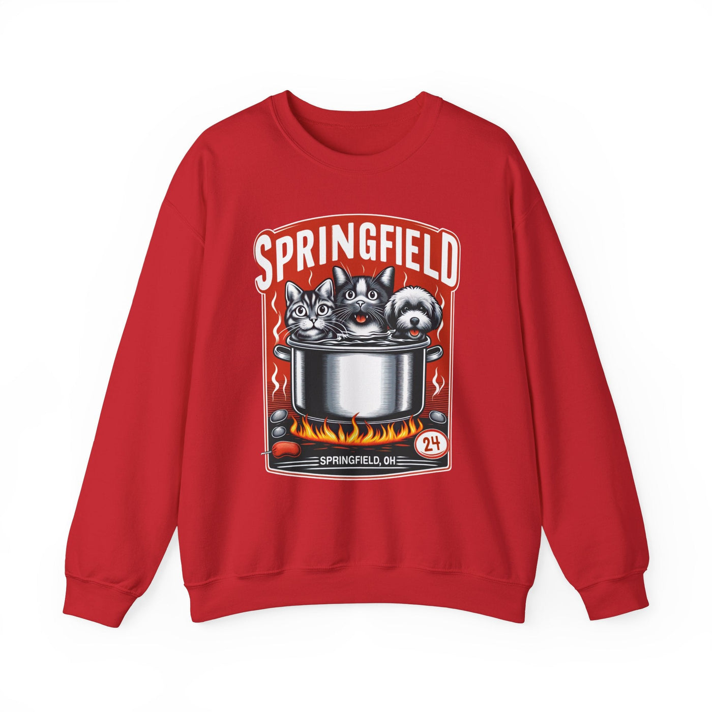 Pets of Springfield Meme Sweatshirt (Aka They Are Eating The Pets)