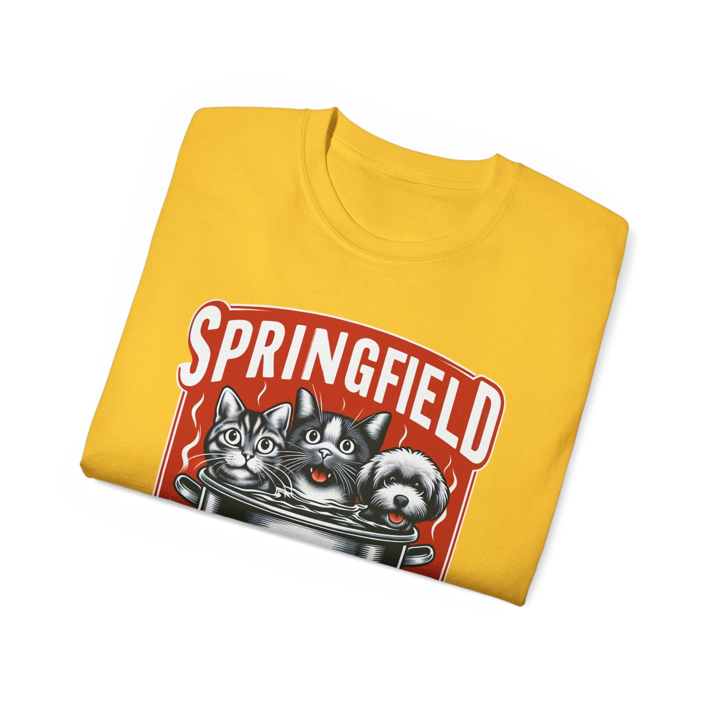 Pets of Springfield Meme T-shirt (Aka They Are Eating The Pets)