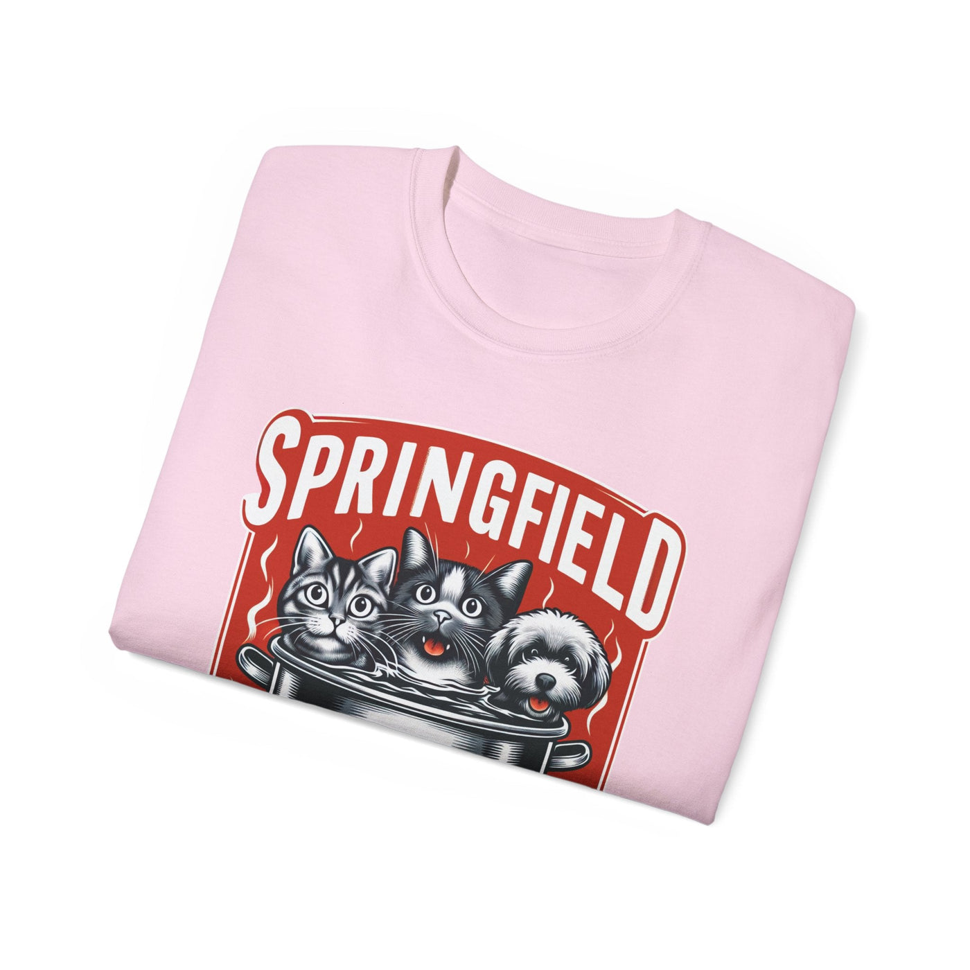 Pets of Springfield Meme T-shirt (Aka They Are Eating The Pets)