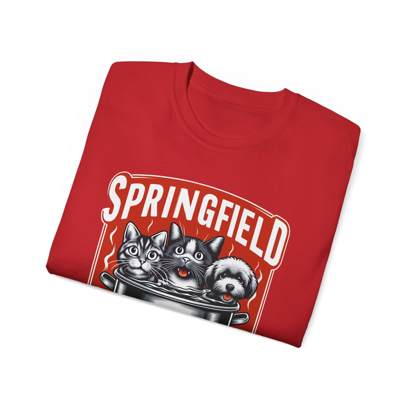 Pets of Springfield Meme T-shirt (Aka They Are Eating The Pets)