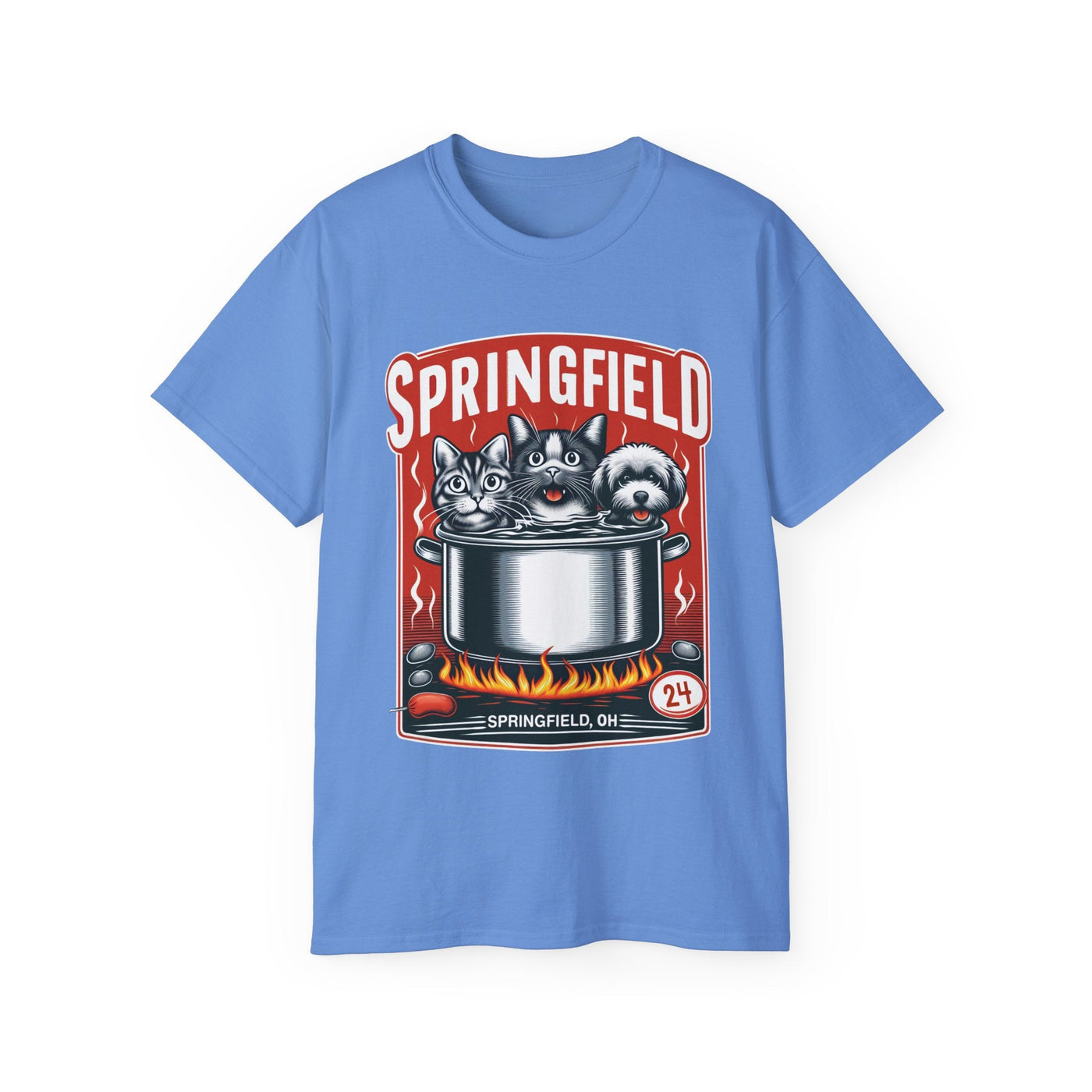 Pets of Springfield Meme T-shirt (Aka They Are Eating The Pets)