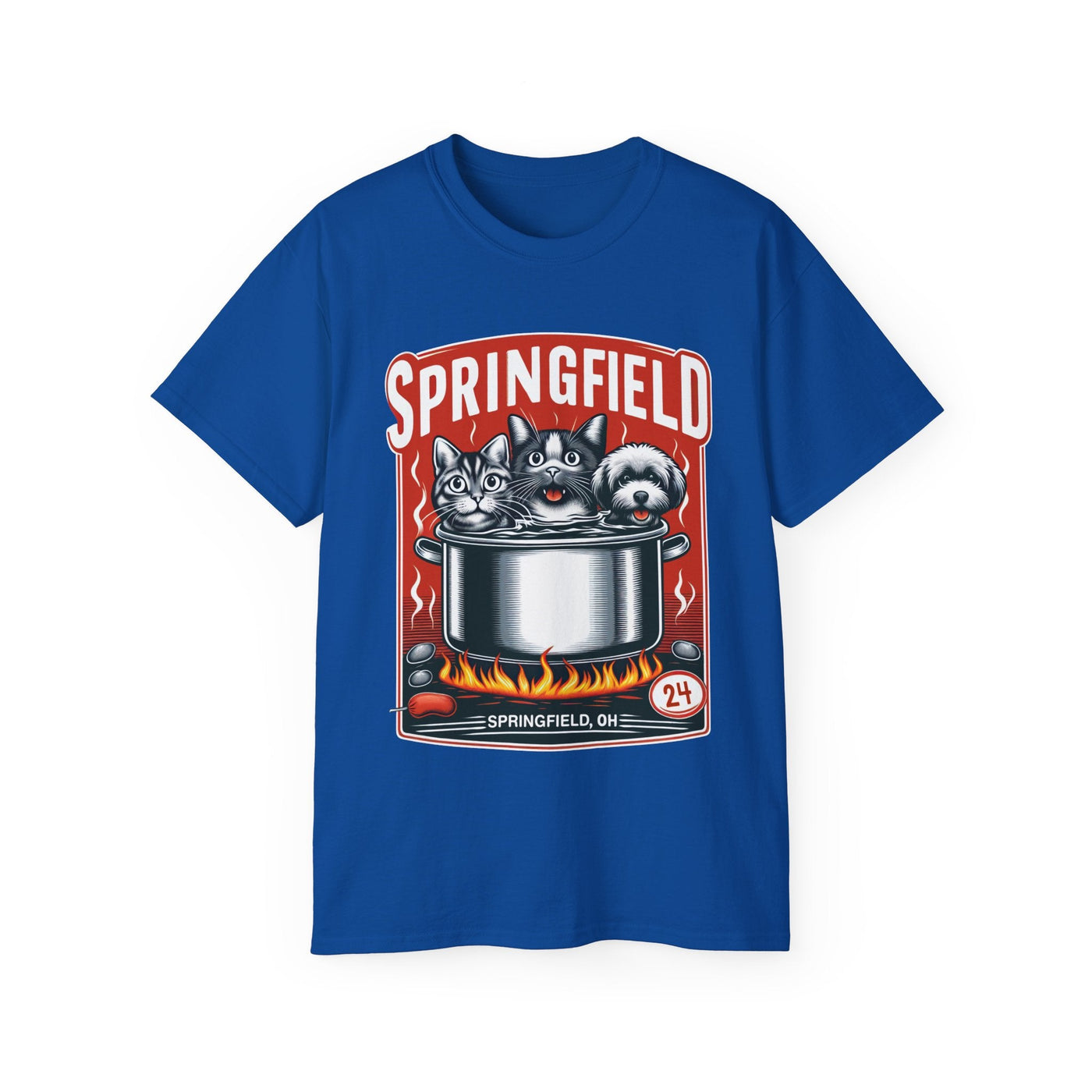 Pets of Springfield Meme T-shirt (Aka They Are Eating The Pets)