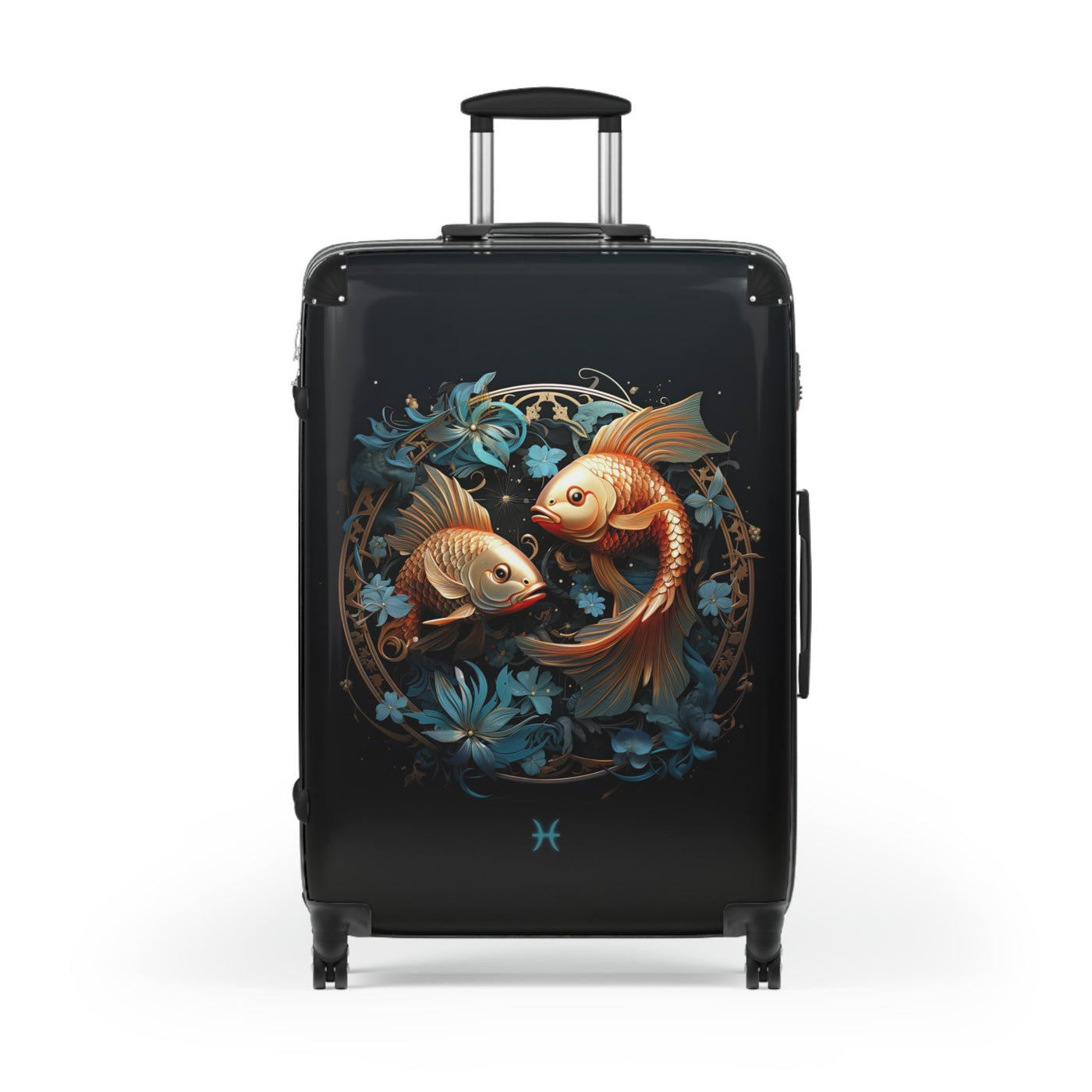 Pisces Zodiac Sign Travel Suitcase Luggage
