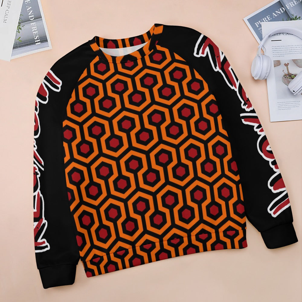 Redrum 237 The Shining Street style Raglan Sweatshirt