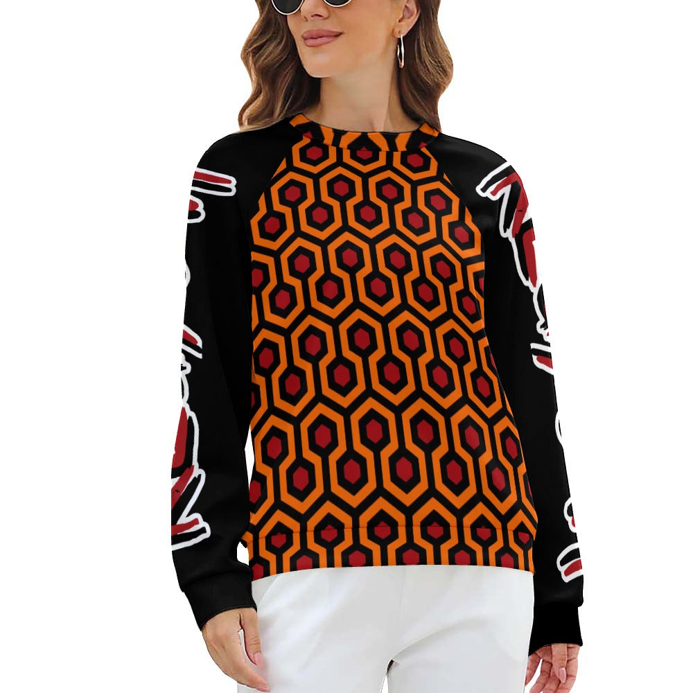 Redrum 237 The Shining Street style Raglan Sweatshirt