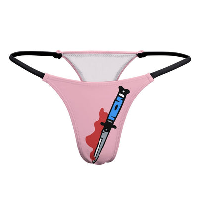 Retro Switchblade Knife Sexy Thong