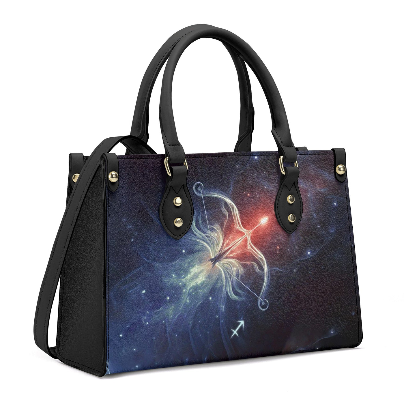 Sagittarius Zodiac Sign Luxury Tote Handbag