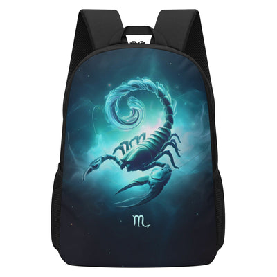 Scorpio Zodiac Sign 17'' Backpack