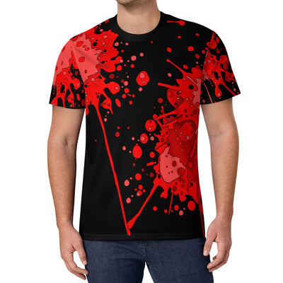 Sickstem Cartoonish Red Splatter T-Shirt icy Silk