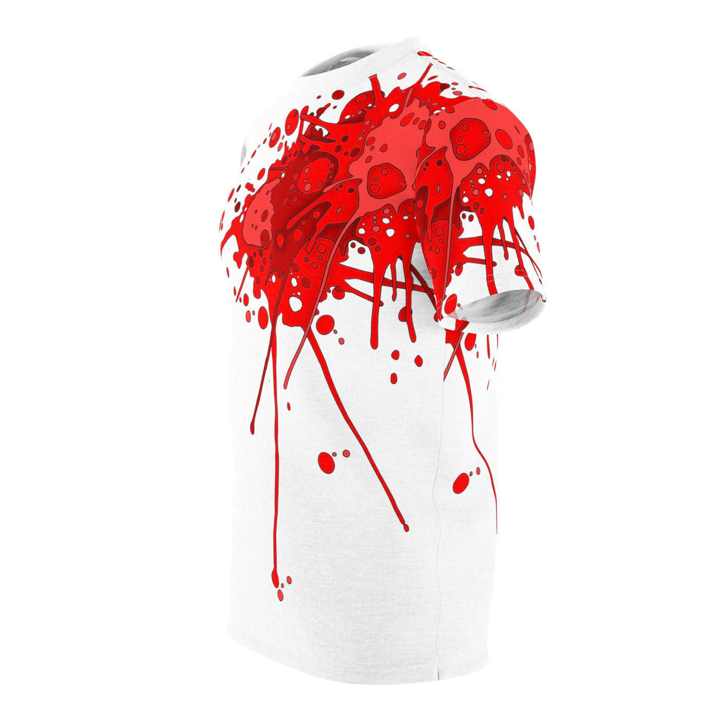 Sickstem Red Ink Splatter Splash T-shirt V2