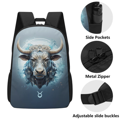 Taurus Zodiac Sign 17'' Backpack