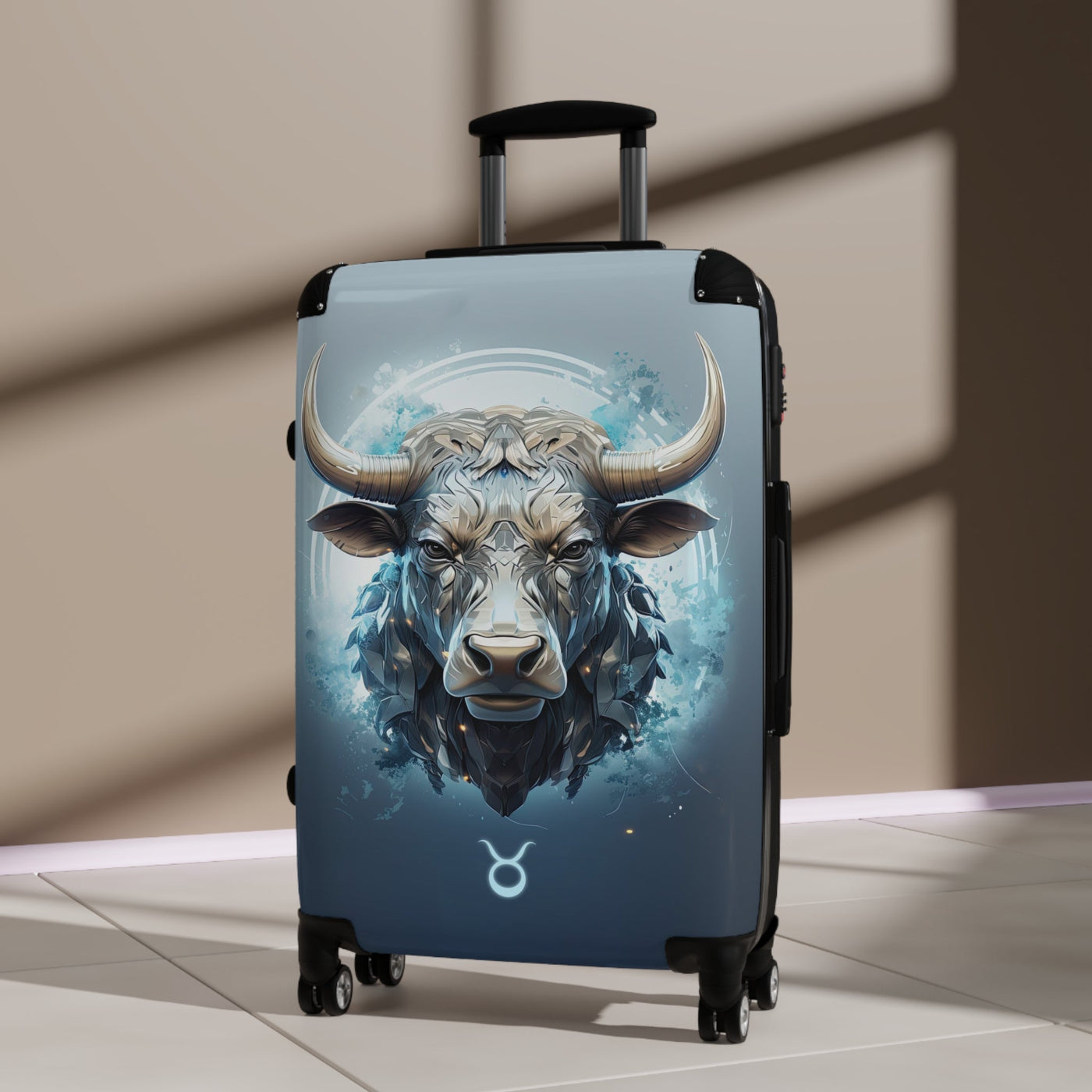 Taurus Zodiac Sign Travel Suitcase Luggage