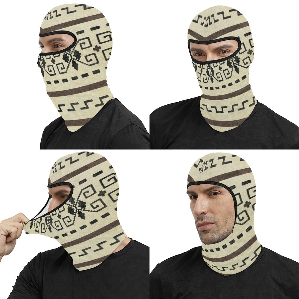 The Dude Lebowski Cardigan Pattern Balaclava Face Mask