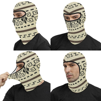 The Dude Lebowski Cardigan Pattern Balaclava Face Mask