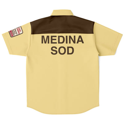 The Dude's Bowling Shirt Medina SOD | The Big Lebowski Short Sleeves Shirt
