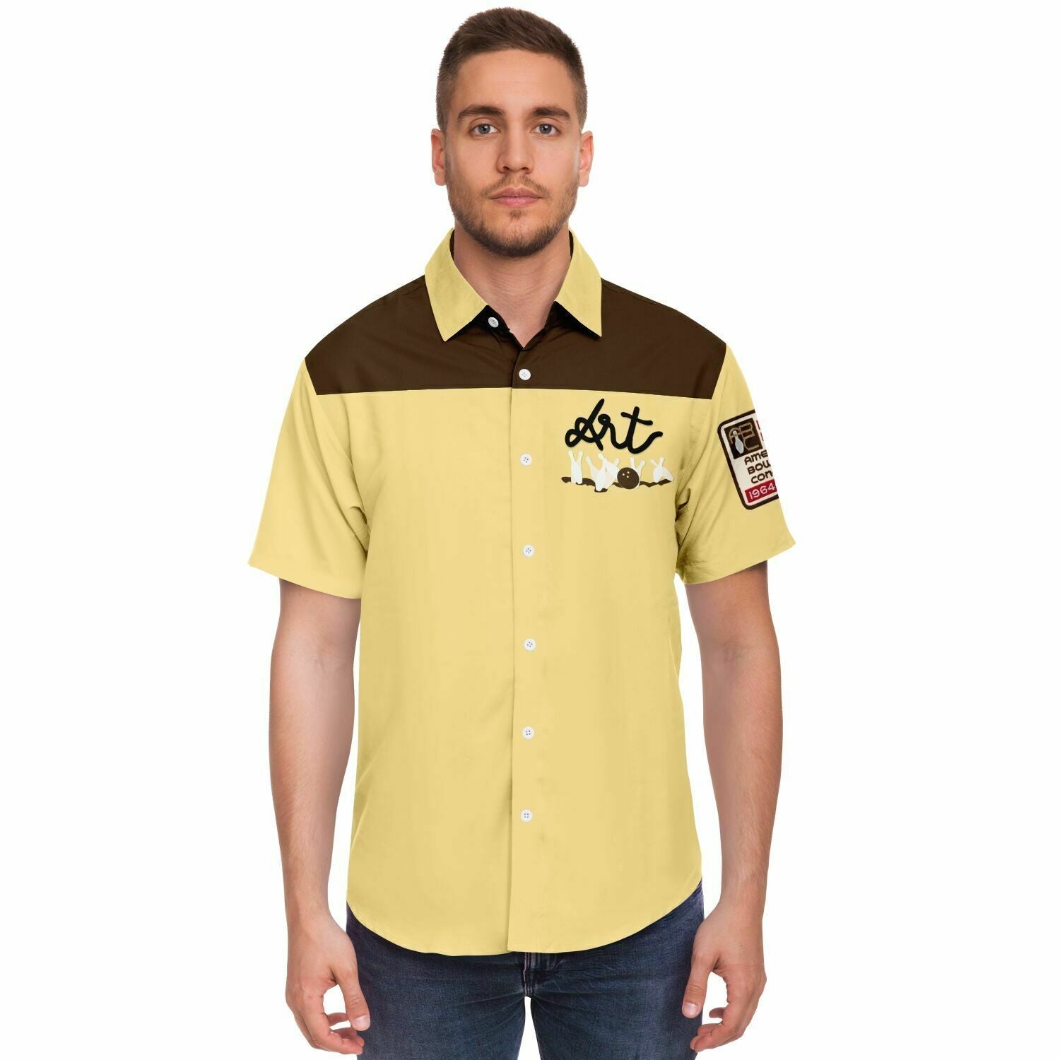 The Dude's Bowling Shirt Medina SOD - The Big Lebowski Short Sleeves ...