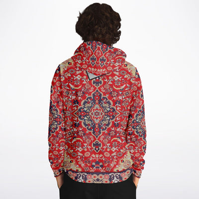 The Dude's Rug With Bowling Tape (Back) | Lebowski Hoodie