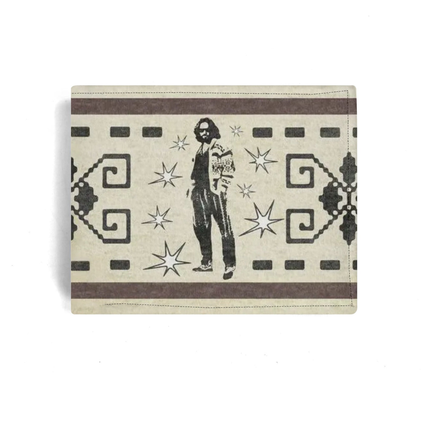 The Dudes Wallet with Lebowski's Silhouette PU Leather Wallet