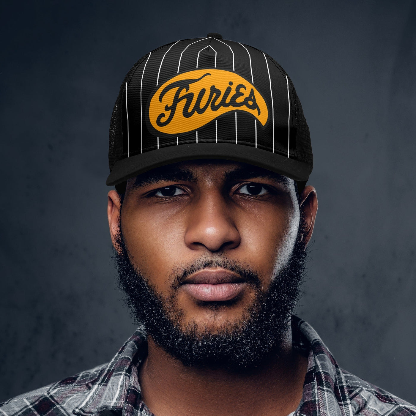 The Furies Baseball Cap (Black) | The Warriors Gang Trucker-Mesh Hat