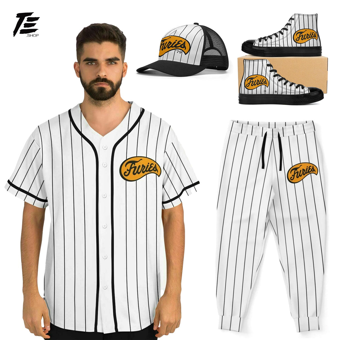 The Furies Baseball Outfit Bundle - The Warriors Baseball Gang