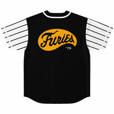 The Furies Black Baseball Jersey - The Warriors Riverside Gang