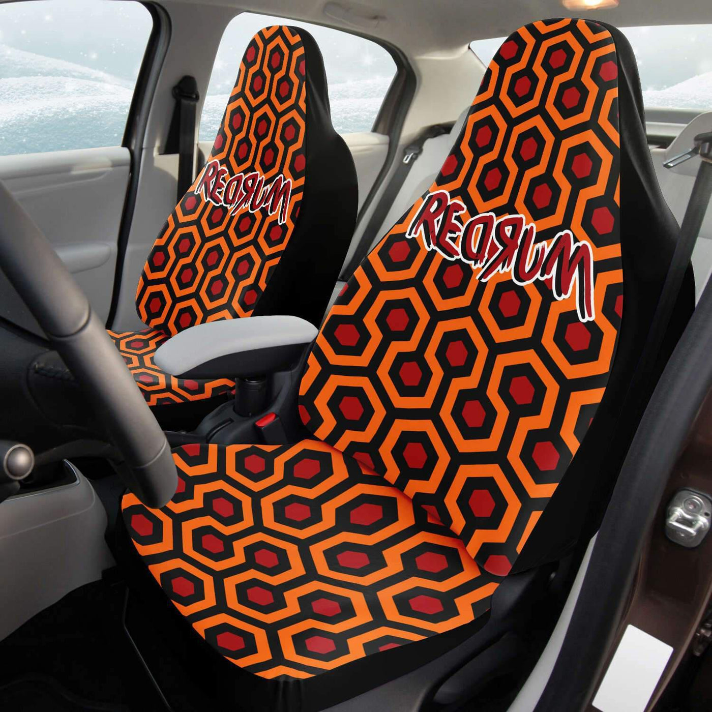 The Shining Car Seat Covers - Redrum 237 Overlook Hotel