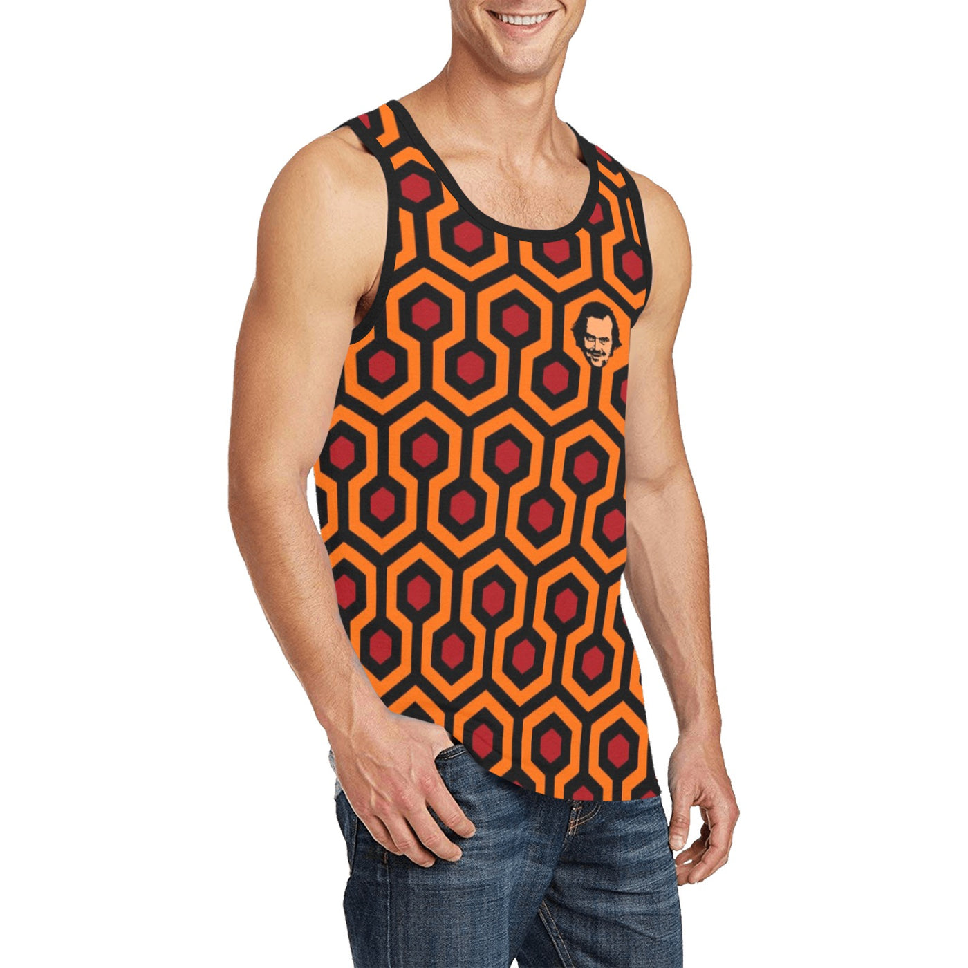 The Shining Carpet Tank Top – Jack Torrance Horror Tribute