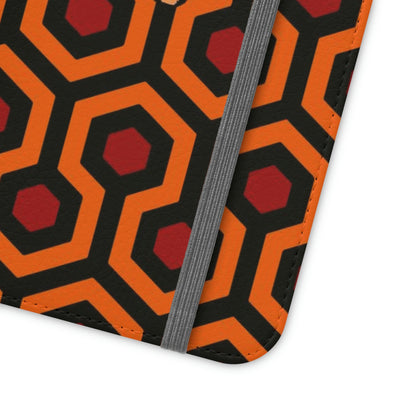The Shining Flip Wallet Phone Case with Overlook Hotel Carpet Pattern