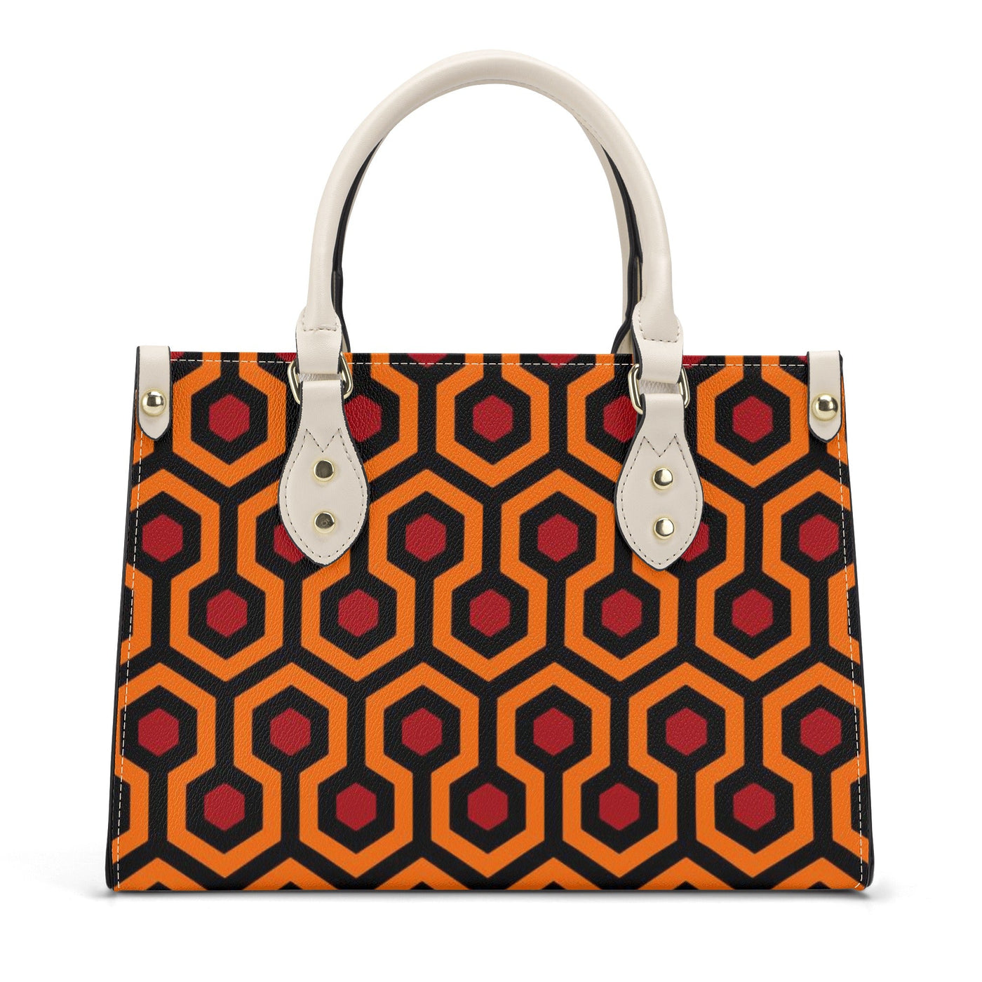 The Shining Luxury Tote Handbag - Overlook Hotel Carpet Pattern