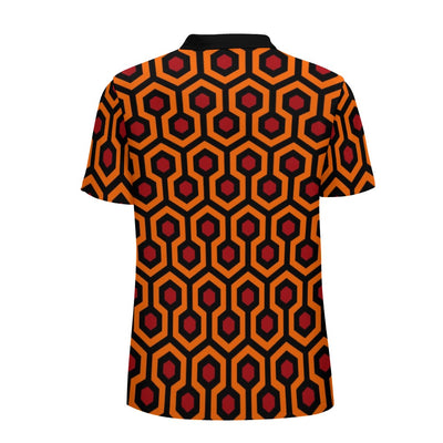 The Shining Overlook Carpet Polo Shirt – Jack Torrance Horror Tribute