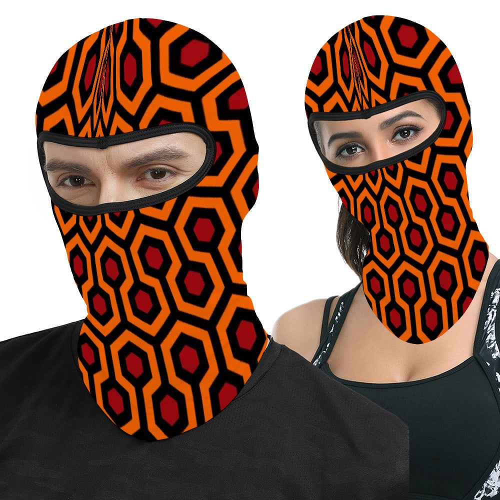 The Shining Overlook Hotel Carpet Balaclava – Horror Movie Full Face Mask & Ski Hood