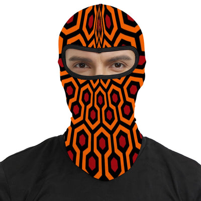 The Shining Overlook Hotel Carpet Balaclava – Horror Movie Full Face Mask & Ski Hood