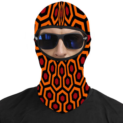 The Shining Overlook Hotel Carpet Balaclava – Horror Movie Full Face Mask & Ski Hood