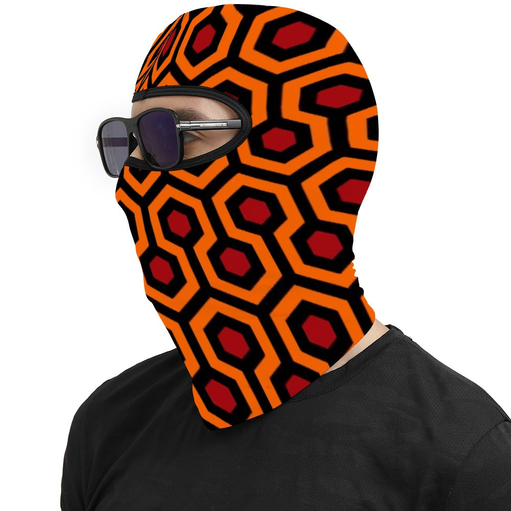 The Shining Overlook Hotel Carpet Balaclava – Horror Movie Full Face Mask & Ski Hood